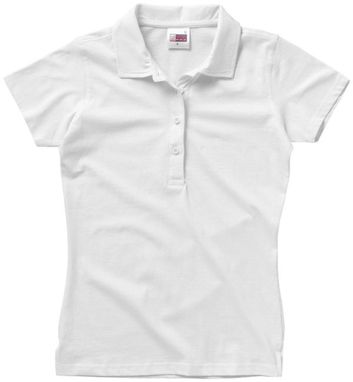 Рубашка поло женская Akron, цвет белый  размер S-XL - 31095011- Фото №5