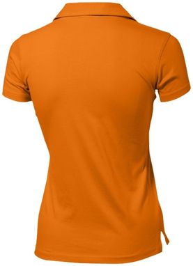 Рубашка поло женская Akron, цвет оранжевый  размер S-XL - 31095331- Фото №2
