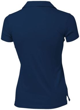 Рубашка поло женская Akron, цвет темно-синий  размер S-XL - 31095491- Фото №3