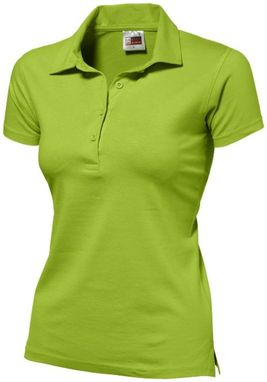 Рубашка поло женская Akron, цвет светло-зеленый  размер S-XL - 31095681- Фото №1