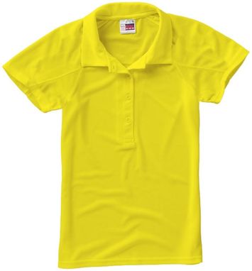 Рубашка поло женская Striker Coll Fit, цвет желтый  размер S-XXL - 31097101- Фото №4