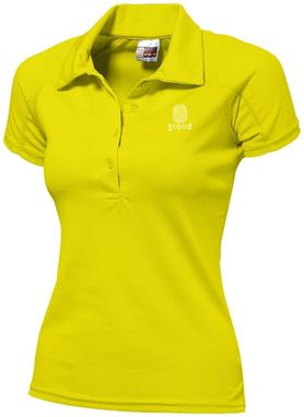 Рубашка поло женская Striker Coll Fit, цвет желтый  размер S-XXL - 31097101- Фото №5
