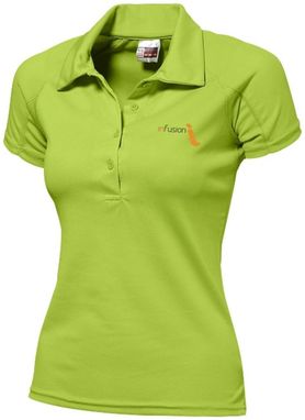 Рубашка поло женская Striker Coll Fit, цвет светло-зеленый  размер S-XXL - 31097685- Фото №6