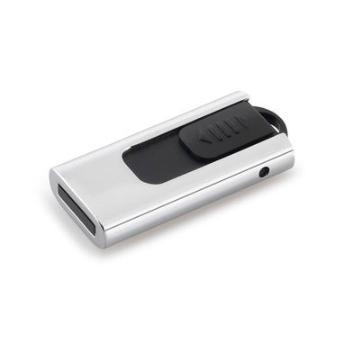 USB флеш накопичувач 16GB, колір сатин срібло - 97421.44-16GB- Фото №2
