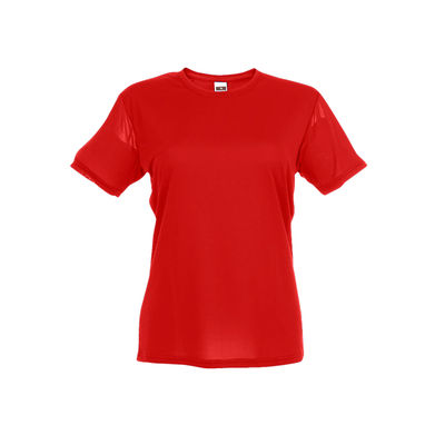 NICOSIA WOMEN. Женская техническая футболка, цвет красный  размер L - 30128-105-L- Фото №1