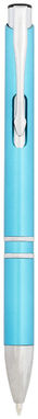 Ручка шариковая АБС Mari, цвет бирюзовый - 10729913- Фото №4