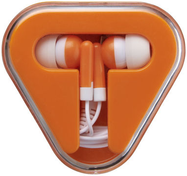 Навушники Rebel, колір помаранчевий, білий - 10821306- Фото №9