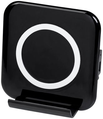 Зарядная подставка для телефона Catena, цвет сплошной черный - 12394700- Фото №16