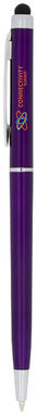 Ручка-стилус шариковая Valeria ABS, цвет пурпурный - 10730007- Фото №4