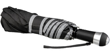 Зонт автоматический  27'', цвет сплошной черный - 10913500- Фото №12