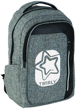 Рюкзак Vault для ноутбука, колір сірий яскравий, суцільний чорний - 12021701- Фото №8