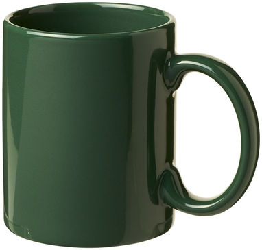 Кружка керамическая Santos, цвет зеленый - 10037804- Фото №1