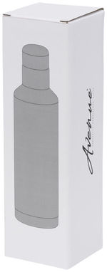 Бутылка спортивная Alta , цвет сплошной черный - 10055101- Фото №3