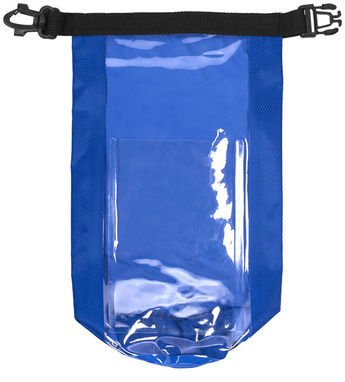 Сумка туристична водонепроникна  2 литра, колір яскраво-синій - 10055301- Фото №3