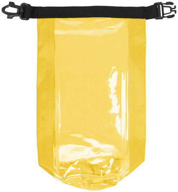 Сумка туристическая водонепроницаемая  2 литра, цвет желтый - 10055306- Фото №3