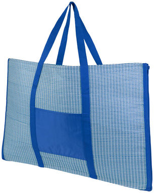 Сумка-тоут пляжна складна і килимок Bonbini, колір яскраво-синій - 10055400- Фото №5