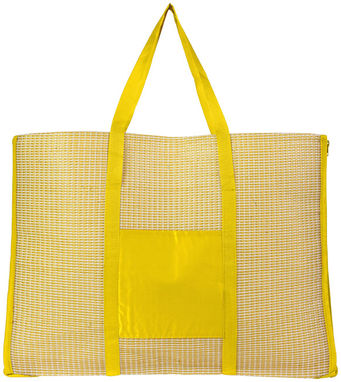 Сумка-тоут пляжна складна і килимок Bonbini, колір жовтий - 10055404- Фото №3