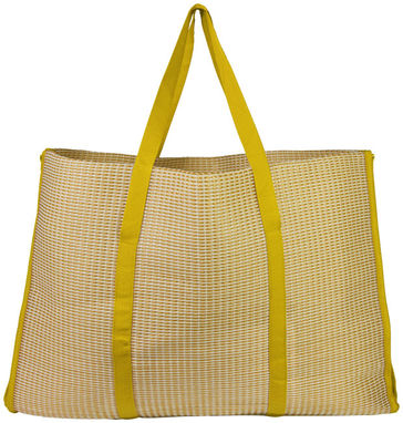 Сумка-тоут пляжна складна і килимок Bonbini, колір жовтий - 10055404- Фото №4