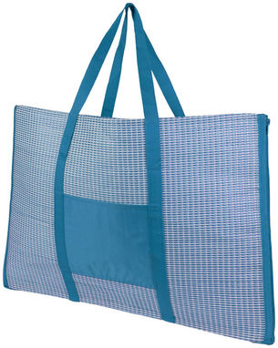 Сумка-тоут пляжна складна і килимок Bonbini, колір яскраво-синій - 10055405- Фото №5