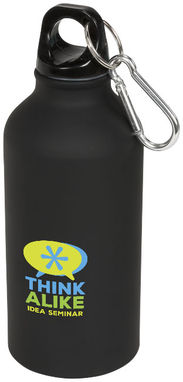 Бутылка спортивная Oregon , цвет сплошной черный - 10055900- Фото №2