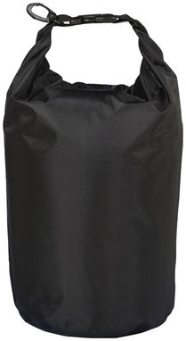 Мешок походный водонепроницаемый  10 литров, цвет сплошной черный - 10057100- Фото №3