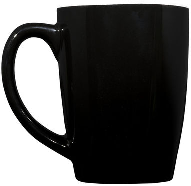 Кружка керамическая Mendi , цвет сплошной черный - 10057200- Фото №4