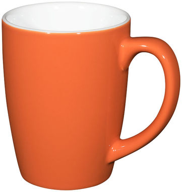 Кружка керамічна Mendi, колір помаранчевий - 10057204- Фото №1