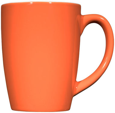 Кружка керамічна Mendi, колір помаранчевий - 10057204- Фото №3