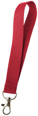 Шнурок Laura, цвет красный - 10250103- Фото №1