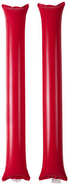 Палки-стучалки Cheer надувные, цвет красный - 10250604- Фото №3
