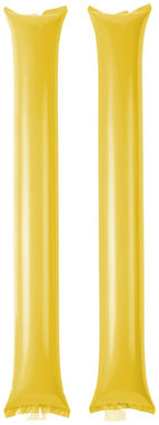 Палиці-стукалки Cheer надувні, колір жовтий - 10250607- Фото №4