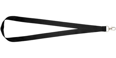 Шнурок Impey, цвет сплошной черный - 10250701- Фото №4