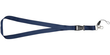 Шнурок Sagan , колір темно-синій - 10250803- Фото №5
