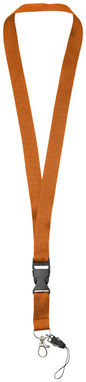 Шнурок Sagan , цвет оранжевый - 10250808- Фото №1