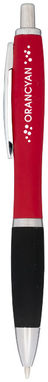 Ручка шариковая Nash, цвет красный - 10730104- Фото №2