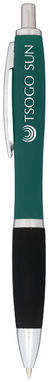 Ручка шариковая Nash, цвет зеленый - 10730107- Фото №2