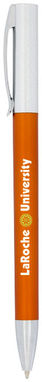 Ручка кулькова Acari, колір помаранчевий - 10731008- Фото №2