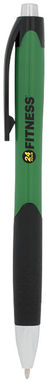 Ручка шариковая Tropical, цвет зеленый - 10731406- Фото №2