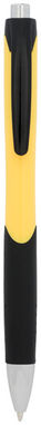 Ручка кулькова Tropical, колір жовтий - 10731407- Фото №1