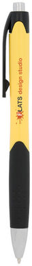 Ручка шариковая Tropical, цвет желтый - 10731407- Фото №2