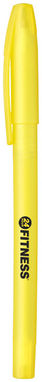 Ручка шариковая Barrio, цвет желтый - 10731505- Фото №2