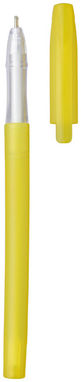 Ручка шариковая Barrio, цвет желтый - 10731505- Фото №3