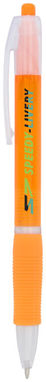 Ручка шариковая Trim, цвет оранжевый - 10731708- Фото №2