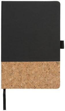 Блокнот Evora  А5, цвет сплошной черный - 10732000- Фото №3