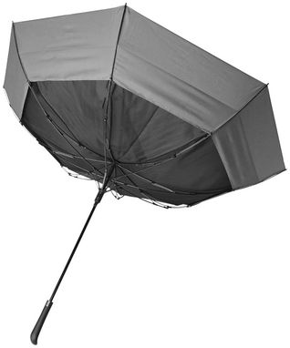 Зонт автоматический  23 - 30'', цвет сплошной черный - 10914125- Фото №6
