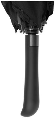Зонт автоматический  23 - 30'', цвет сплошной черный - 10914125- Фото №8