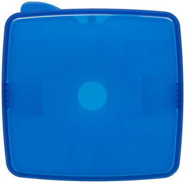 Ланч-бокс з блоком для льоду, колір синій - 11295301- Фото №3