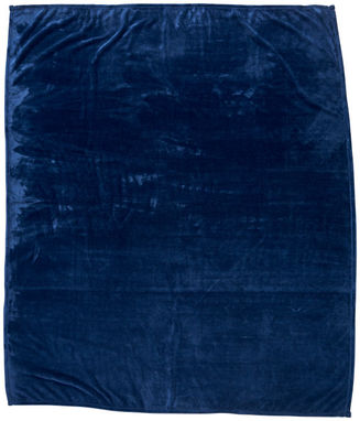Плед негабаритний ультра-плюшевийMollis, колір темно-синій - 11296501- Фото №3