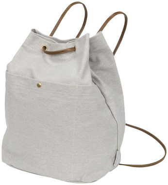 Рюкзак зі шнурками Harper , колір світло-сірий - 12043100- Фото №1