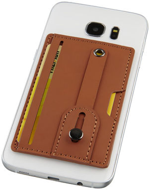 Чохол для телефону RFID , колір коричневий - 12399601- Фото №1